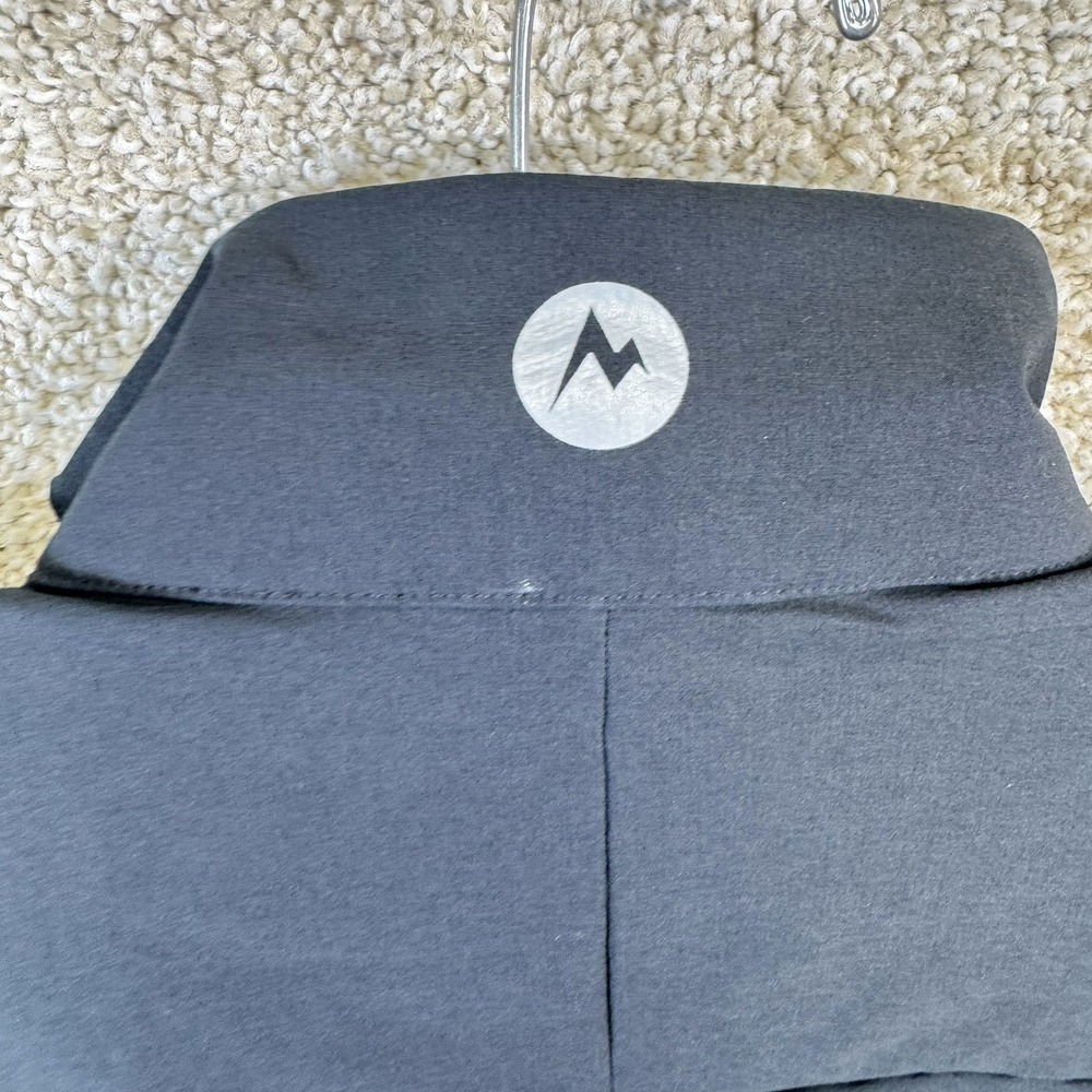 Marmot Mens Tempo Softshell Jacket Black Full Zip Beet.TV Logo L M16076-001 NWT - Picture 9 of 12